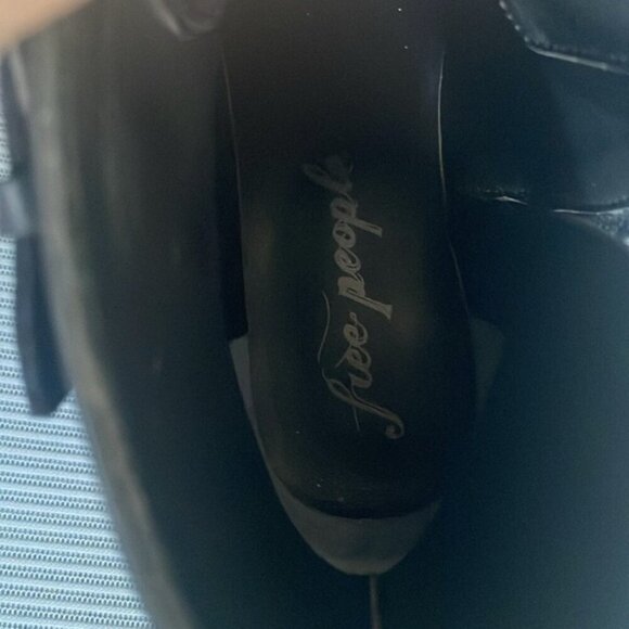 EC Free People Isla Double-Buckle Moto Ankle Boot - Size 7 - Picture 6 of 7